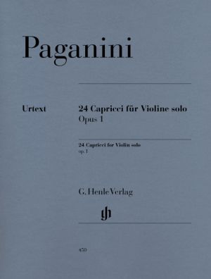 24 Capricci Op 1 for Violin