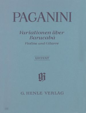 60 Variations on BarucabàOp 14 Violin, Guitar 