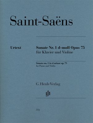 Sonata No 1 D minor Op 75 Violin, Piano