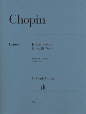 Etude E major Op 10 No 3 Piano