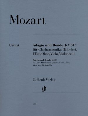 Adagio und Rondo K 617 Glass Harmonica (Piano), Flute, Oboe, Viola, Cello
