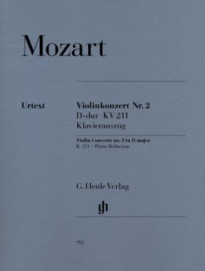 Concerto No 2 D major K 211 Violin, Piano