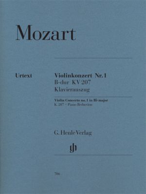 Concerto No 1 Bb major K 207 Violin, Piano