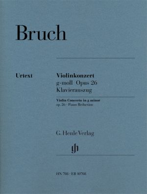 Concerto G minor Op 26 Violin, Piano