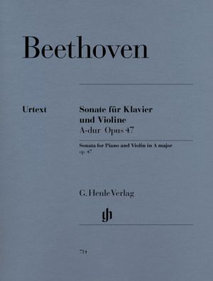 Sonata A major Op 47 Violin, Piano
