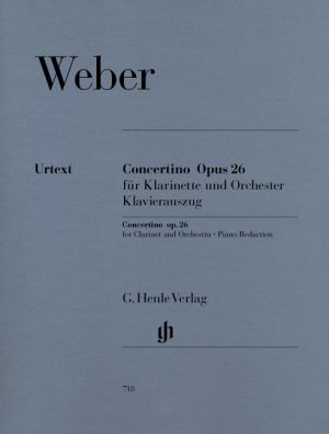 Concertino Op 26 Clarinet, Orchestra