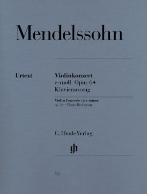 Concerto E minor Op 64 Violin, Piano