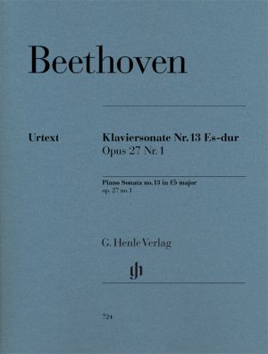 Sonata No 13 Eb major Op 27 No 1 Piano