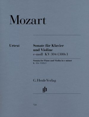 Sonata E minor K 304 (300c) Violin, Piano