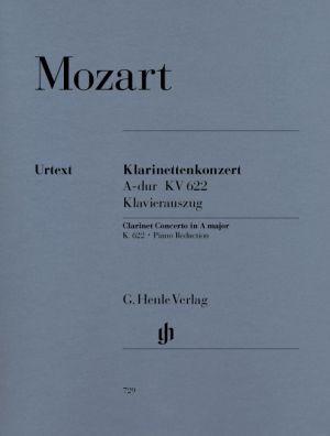Concerto A major K 622 Clarinet, Piano
