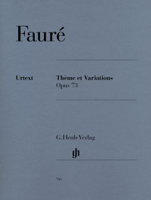 Thème et Variations Op 73 Piano