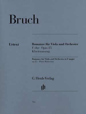 RomanceF major Op 85 Viola, Orchestra