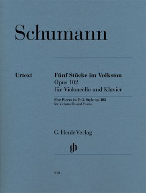 5 Pieces In Folk Style Op 102 Violin, Piano
