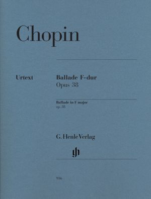 Ballade F major Op 38 Piano