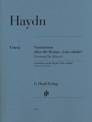 Variations on the Hymn Gott erhalte Piano