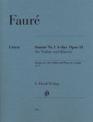 Sonata A major Op 13 No 1 Violin, Piano