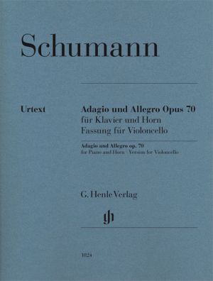 Adagio and Allegro Op 70 Piano, Cello