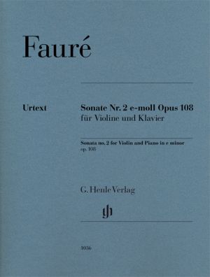 Sonata No 2 E minor Op 108 Violin, Piano