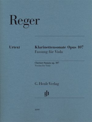 Clarinet Sonata Op 107 Viola, Piano