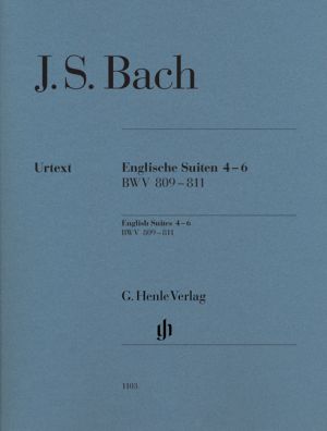 English Suites 4-6 BWV 809-811 Piano