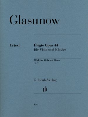élégie Op 44 for Violin, Piano