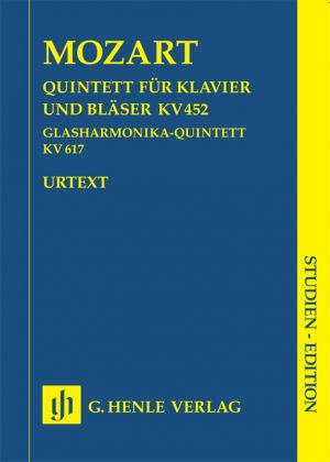 Quintet K 452 Piano, Wind Instruments, Harmonica K 617