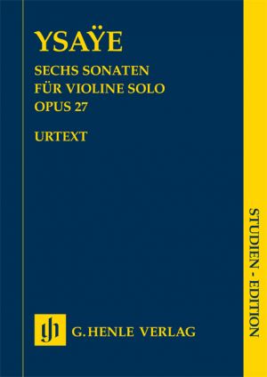 Six Sonatas Op 27 Violin