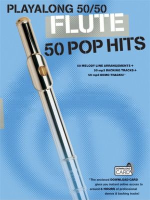 Playalong 50/50 Flute - 50 Pop Hits