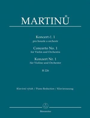 Concerto No 1 E major H 226 Violin