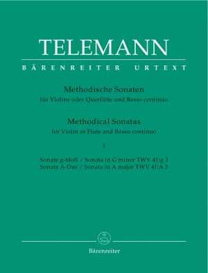 Methodical Sonatas Vol 1 TWV 41
