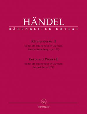 Piano Works Vol 2 Second Set of 1733 HWV 434-442    