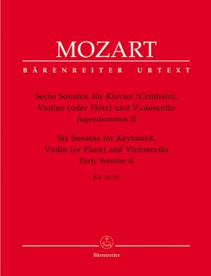 6 Early Sonatas Vol 2 K 10-15 Violin, Piano