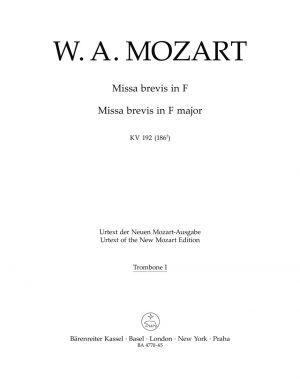 Missa brevis F major K 192 (186f) - Wind set