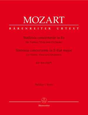Sinfonia concertante Eb major K 364 K 320d Violin, Viola, Orchestra   