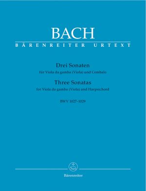 3 Sonatas BWV 1027-1029