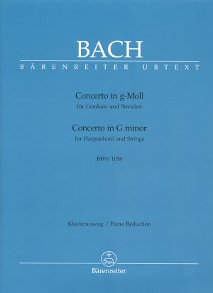 Concerto No 7 G minor BWV 1058 Keyboard