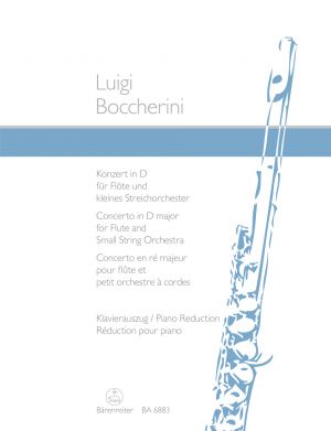 Concerto Op 27 G 489 D major Flute 