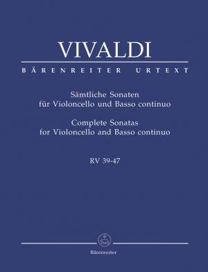 Complete Sonatas RV 39-47 Cello, Basso continuo   