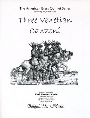 Three Venetian Canzoni