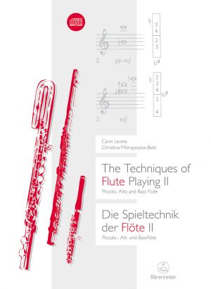 Techniques of Flute Playing Vol 2 Piccolo, Alto Flute, Bass Flute 