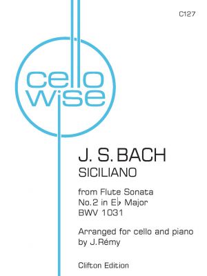 Siciliano from flute sonata No. 2 for Cello