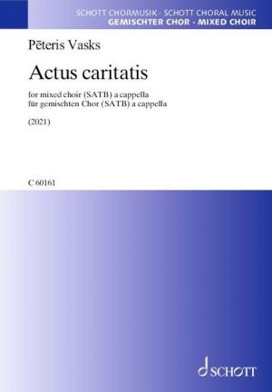 Actus caritatis SATB