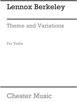 Berkeley - Theme and Variations Op. 33 No. 1