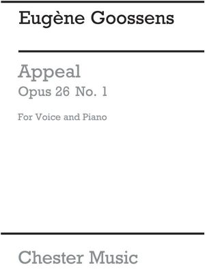Goossens - Appeal Op. 26 No. 1