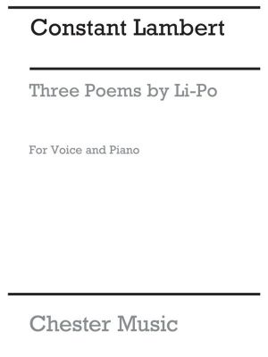 Lambert - Three Poems by Li-Po