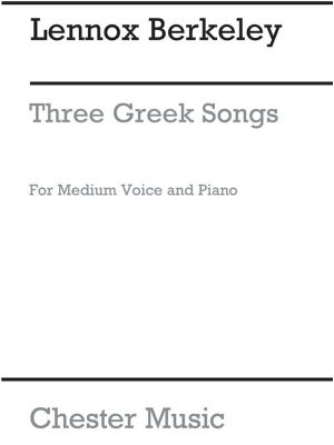 Berkeley - Three Greek Songs