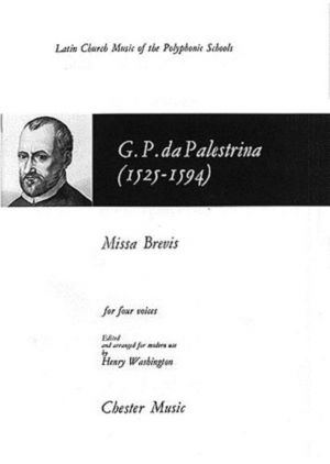 Palestrina Missa Brevis Satb