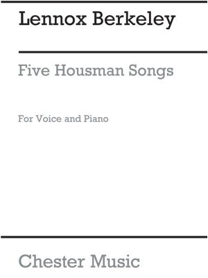 Berkeley 5 Housman Songs High Voice(Arc)