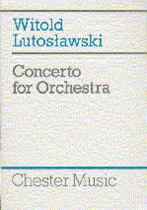 Lutoslawski Conc.Orchestra P/Score