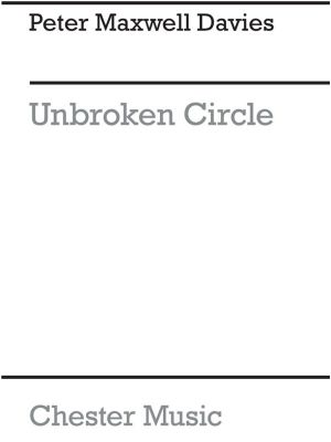 Maxwell Davies Unbroken Circle Score(Arc